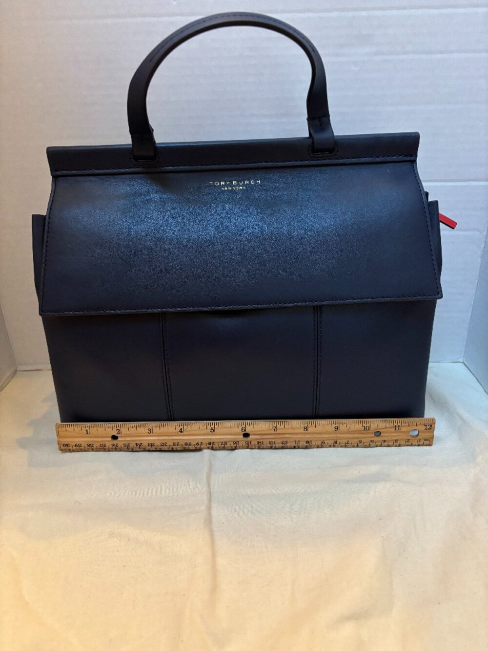 Tory Burch Blue Leather
